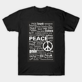 PEACE has many expressions T-Shirt